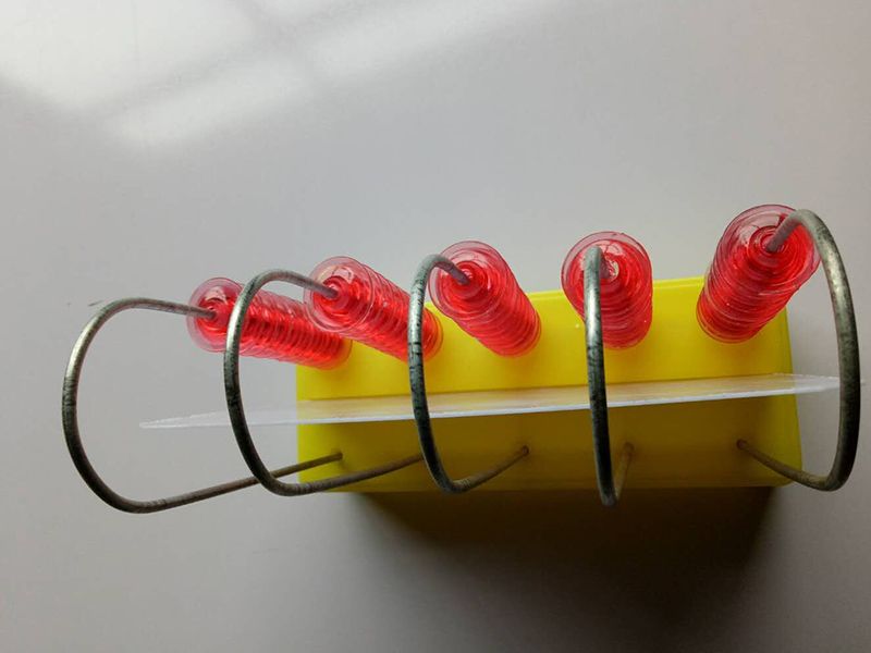 豎式計(jì)數(shù)器（演示用，五檔）